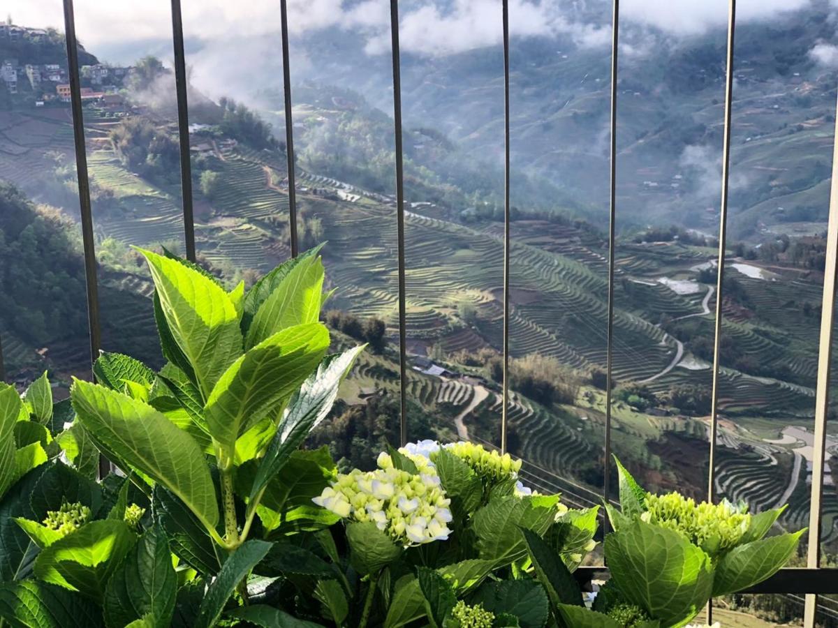 Pao'S Sapa Leisure Hotel Экстерьер фото View of the village from the observation deck