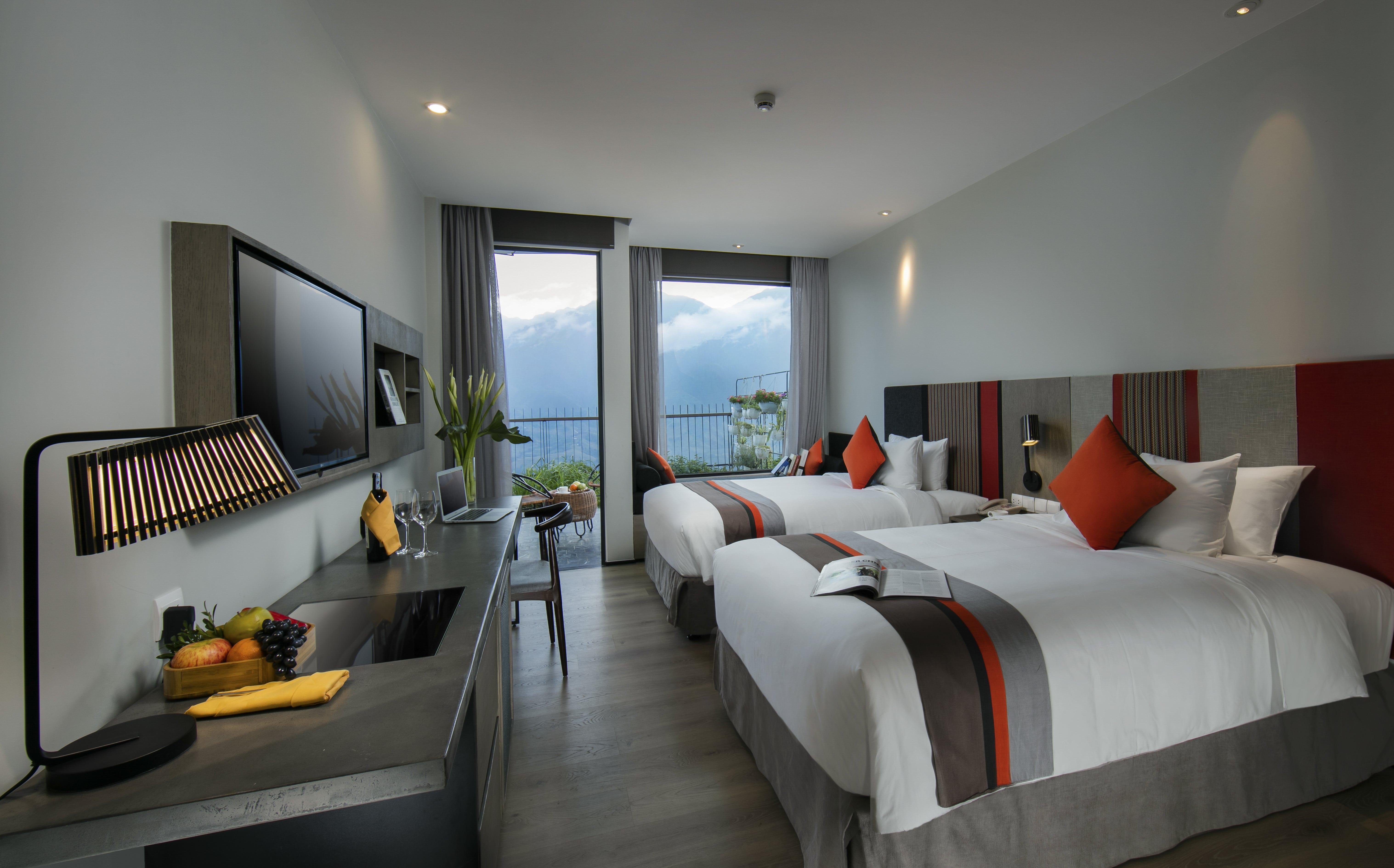 Pao'S Sapa Leisure Hotel Экстерьер фото Deluxe Twin