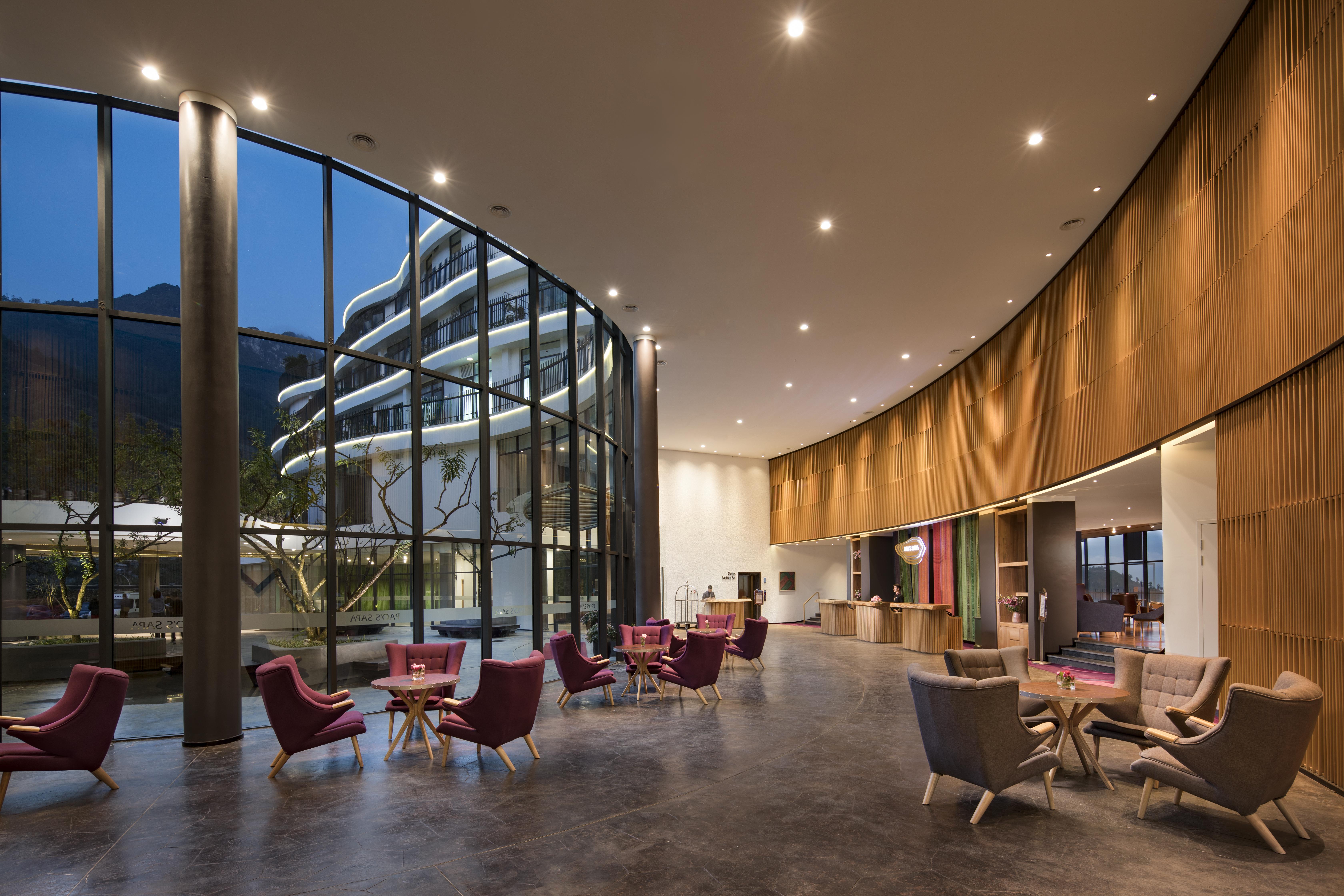 Pao'S Sapa Leisure Hotel Экстерьер фото The lobby of the hotel